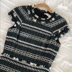 Tory Burch tweed dress